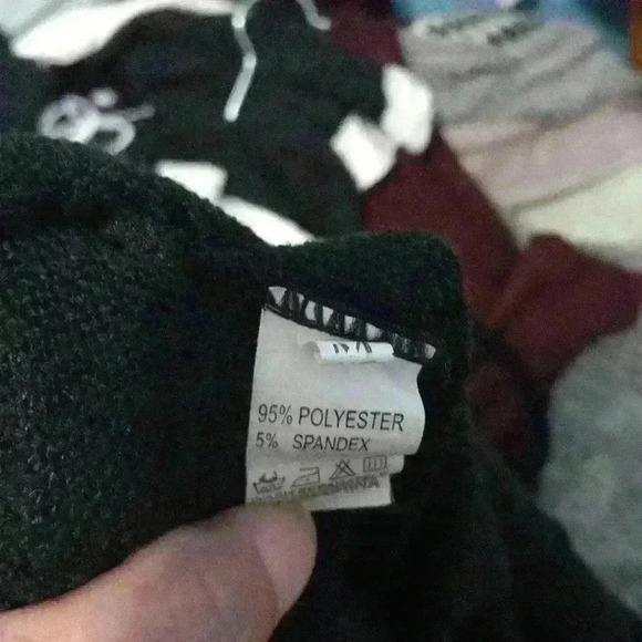 Black no name hoodie light knit M soft - Picture 7 of 7